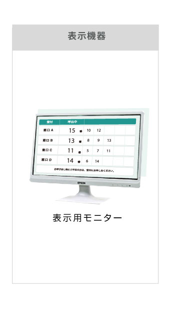 表示用モニター